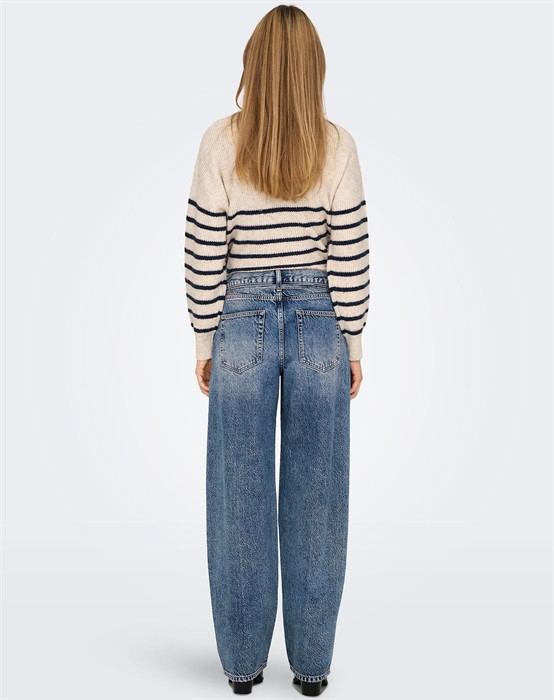 ONLGianna Straight Jeans - Light Blue Denim 